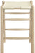 Santos - Backless Counter Stool With Stained Natural Base - Simple Home Plus