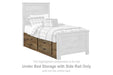 Trinell - Under Bed Storage w/Side Rail - Brown - Simple Home Plus