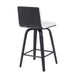 Vienna - Swivel Bar Stool - Black Base - Simple Home Plus