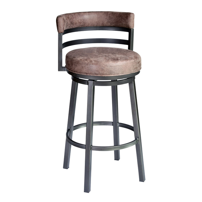 Madrid - Swivel Bar Stool - Mineral - Simple Home Plus