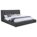 Dreux - Upholstered Panel Platform Bed - Simple Home Plus