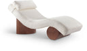 Marcella - Chaise Lounge - Walnut Base - Simple Home Plus