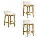 Annikah - Modern Transitional Wood Counter Height Kitchen Bar Stool - Simple Home Plus