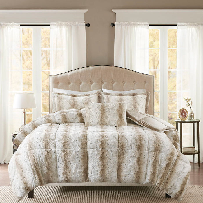 Zuri - Comforter (Set of 4) - Sand - Simple Home Plus