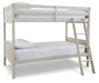 Robbinsdale - Twin/Twin Bunk Bed w/Ladder - Antique White - Simple Home Plus