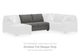 Clarington - Armless Full Sleeper - Greystone - Simple Home Plus