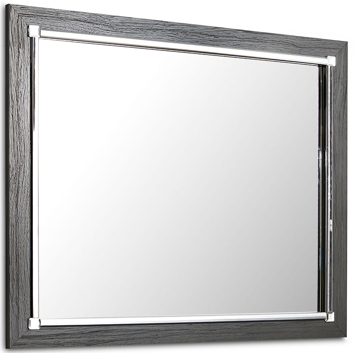 Lodanna - Bedroom Mirror - Gray - Simple Home Plus