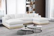 Johanna - 3 Piece Sectional - Natural Base - Simple Home Plus