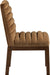 Evelyn - Dining Chair With Brown Legs - Saddle - Simple Home Plus