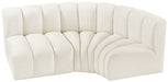 Arc - Velvet 3 Piece Sofa - Simple Home Plus