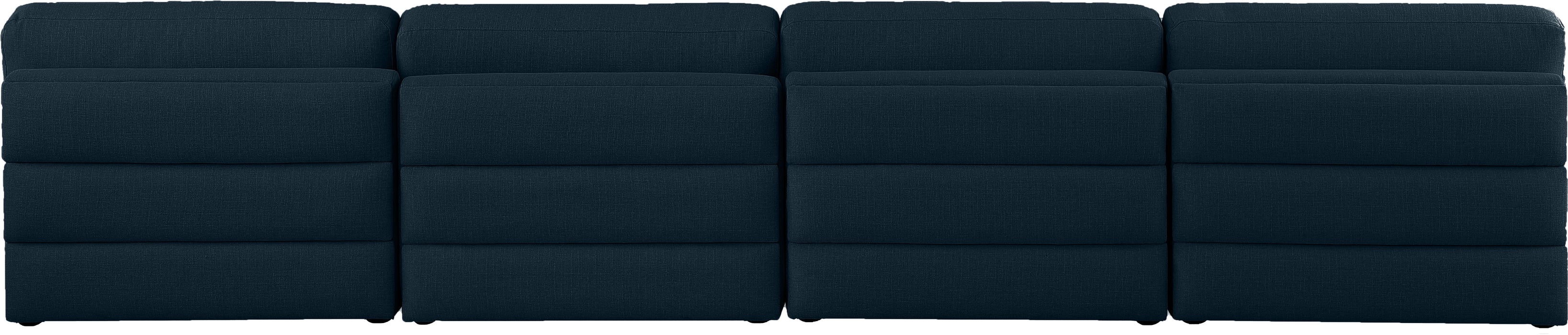 Beckham - Modular 4 Seats Armless Sofa - Simple Home Plus