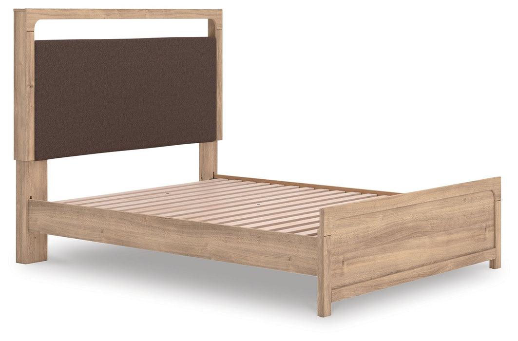 Kinlanni - Upholstered Platform Bed - Simple Home Plus