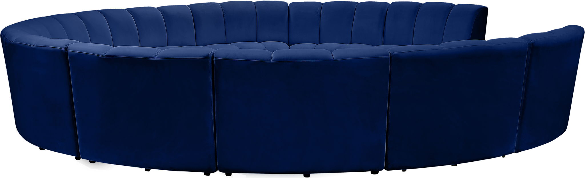 Infinity - 11 Piece Velvet Modular Sectional