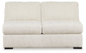 Chessington - Armless Loveseat - Ivory - Simple Home Plus