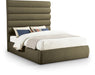 Adam - Boucle Fabric Bed With 70.5" Headboard - Simple Home Plus