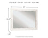 Paxberry - Whitewash - Bedroom Accent Mirror - Simple Home Plus