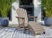 Sundown Treasure - 2 Pc. - Adirondack Chair And Ottoman - Simple Home Plus