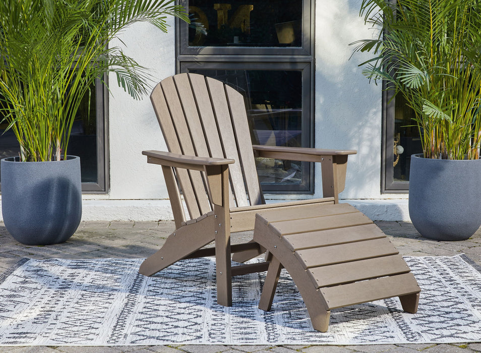 Sundown Treasure - 2 Pc. - Adirondack Chair And Ottoman - Simple Home Plus