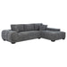 Octavia - Upholstered Sectional Chaise Sofa - Simple Home Plus