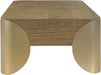 Cazari - Oak Wood And Iron Table - Simple Home Plus