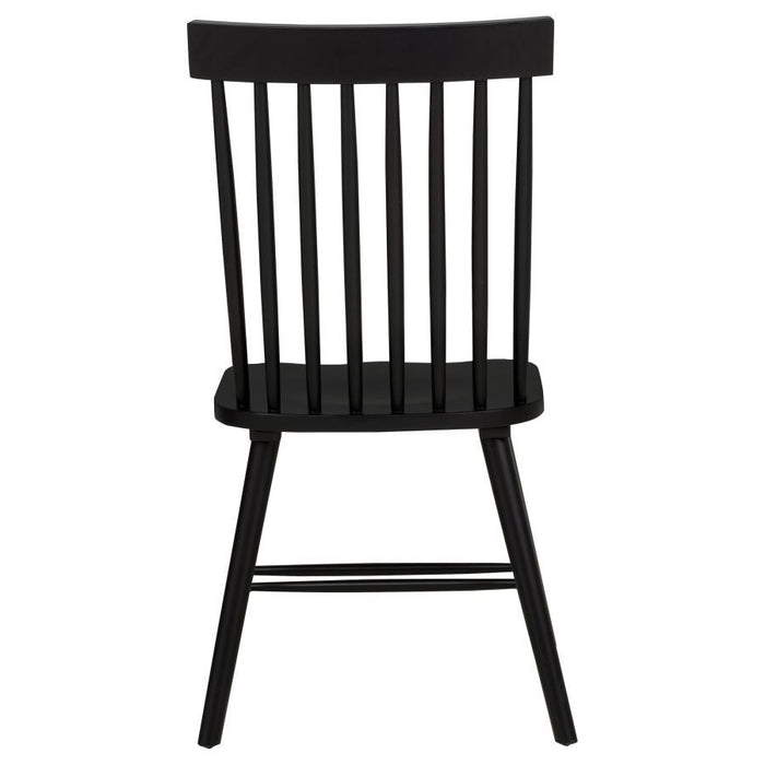 Andrews - Windsor Spindle Back Dining Side Chair (Set of 2) - Simple Home Plus