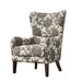 Arianna - Swoop Wing Chair - Multi - Simple Home Plus