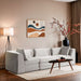 Stellar - 3 Piece 114" Upholstered Modular Sofa - Simple Home Plus