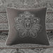 Bellagio - 5 Piece Queen Reversible Bedspread Set - Gray - Simple Home Plus