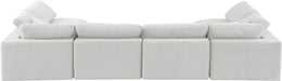 Comfy - 6 Piece Velvet Modular Armless Sectional - Simple Home Plus