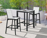 Nizuc - Outdoor Patio Barstool (Set of 2) - Simple Home Plus