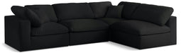 Serene - 4 Piece Modular Sectional - Simple Home Plus