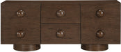 Bubble - Rubberwood with Oak Veneer Sideboard / Buffet - Simple Home Plus