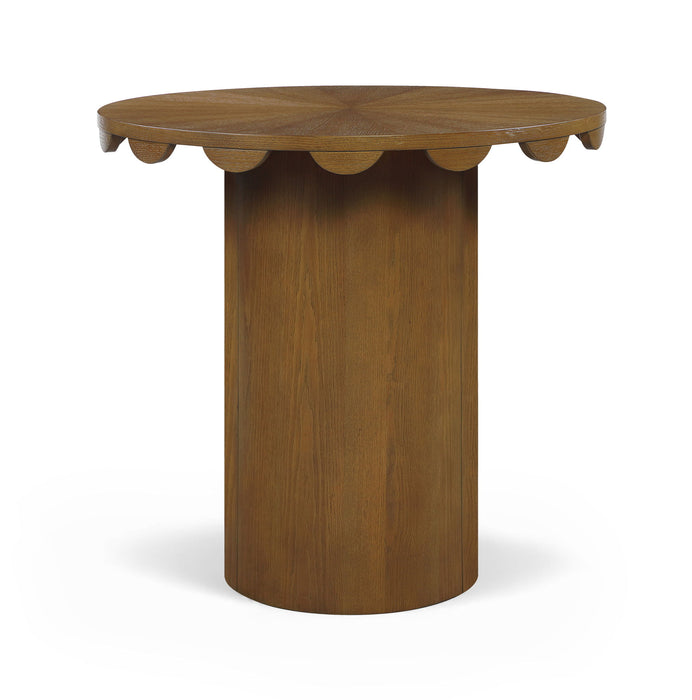 Dahlia - Solid Wood And Natural Cane Table - Simple Home Plus