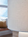Lemrich - Ceramic Table Lamp  - White AS-IS - Simple Home Plus