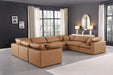 Comfy - 8 Piece Faux Leather Modular Sectional - Simple Home Plus