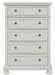 Robbinsdale - Antique White - Five Drawer Chest - Simple Home Plus