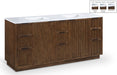 Willard - Engineered Stone And Solid Wood Bathroom Vanity - Simple Home Plus
