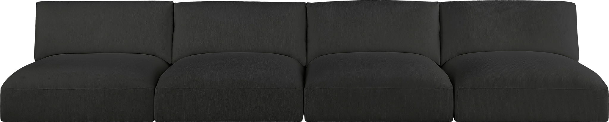 Ease - 4 Seat Modular Armless Sofa - Simple Home Plus