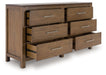 Cabalynn - Light Brown - Dresser - Simple Home Plus