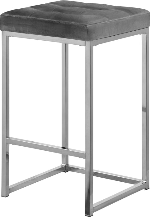 Nicola - Velvet Stool (Set of 2) - Simple Home Plus