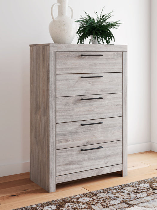 Broachmyn - Five Drawer Chest - Simple Home Plus