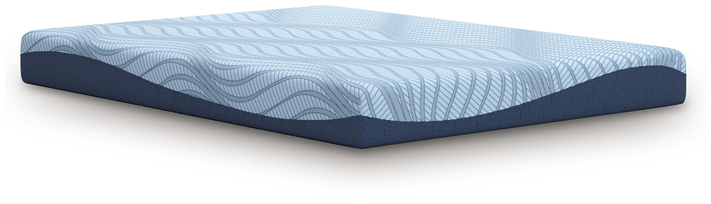 Peak 2.0 8 Memory Foam - Mattress Blue Full AS-IS