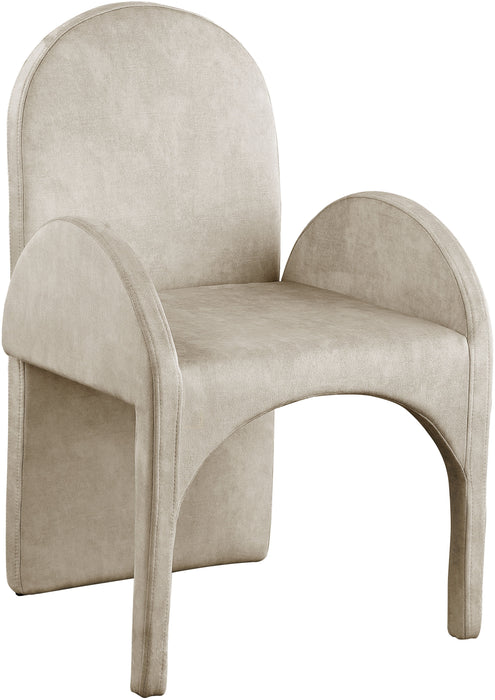 Summer - Dining Arm Chair (Set of 2) - Stone - Simple Home Plus