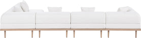 Laguna - 5 Piece 106.5" Upholstered Outdoor Patio Modular Sectional - Simple Home Plus