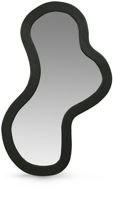 Oblique - Mirror - Wood - Simple Home Plus