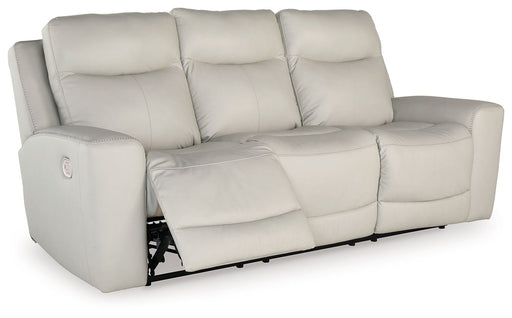 Mindanao - Coconut - 3 Pc. - Power Reclining Sofa, Power Reclining Loveseat With Console, Power Recliner - Simple Home Plus