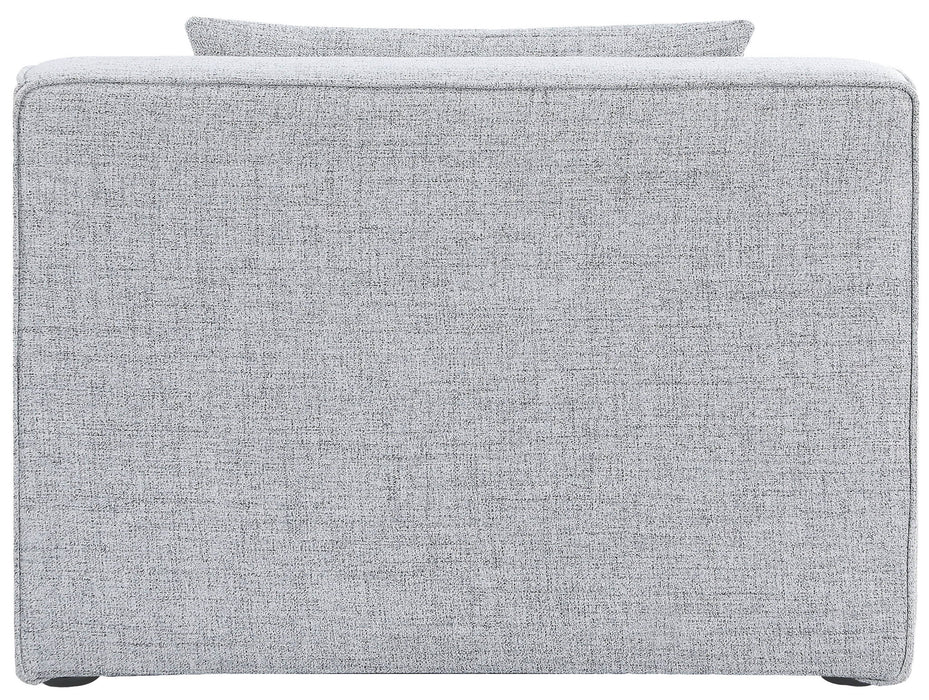 Cube - Linen Armless Chair - Simple Home Plus