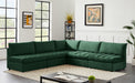 Jacob - Modular Corner Armless Sectional 5 Piece - Simple Home Plus