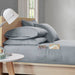 Microfiber - Queen Sheet Set With Side Storage Pockets - Gray - Simple Home Plus