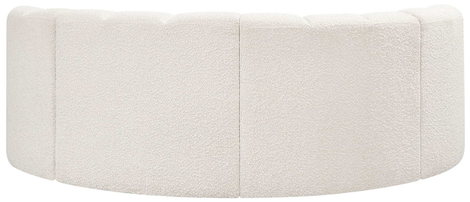 Arc - Boucle Fabric 4 Piece U-Shaped Modular Sofa - Simple Home Plus